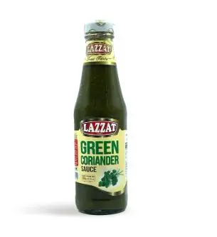 Green Coriander Sauce 300gm Lazzat