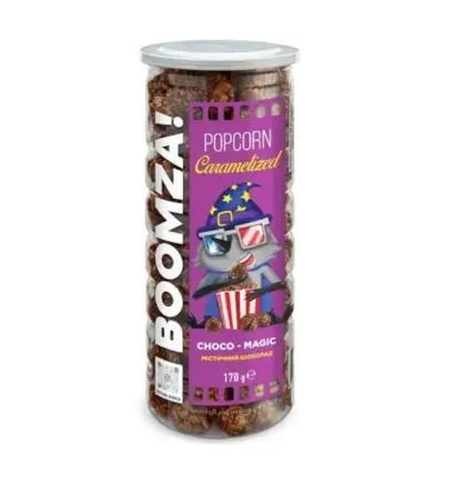 Boomza 170gm Choco Magic Caramelized Popcorn
