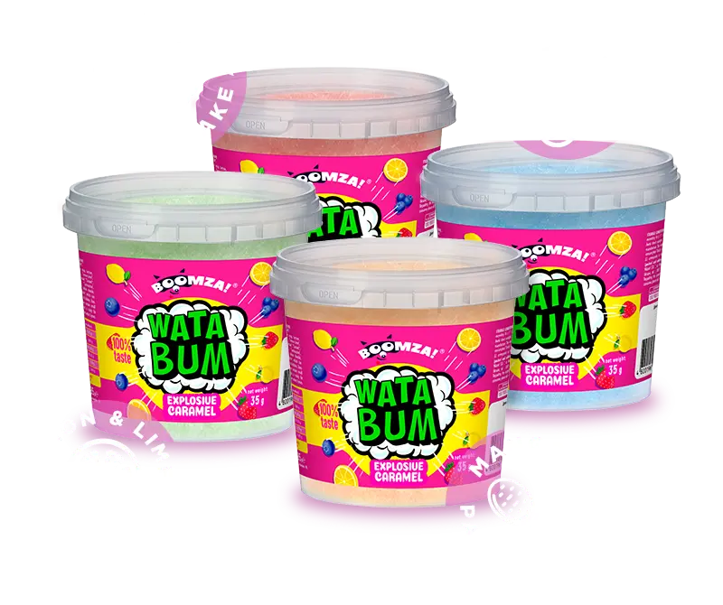 Boomza Candy Floss Strawberry 30g
