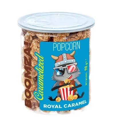 [WBMZ909] Boomza 90g Royal Caramel Caramelized Popcorn