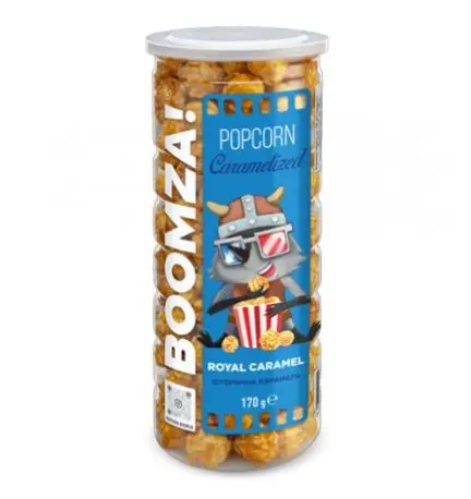 [WBMZ177] Boomza 170gm Royal Caramel Caramelized Popcorn