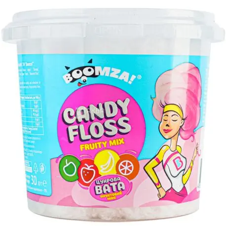 [WBMZ026] Boomza Candy Floss Fruity Mix 30g